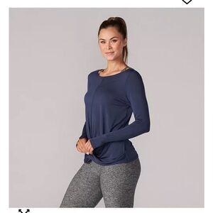 TAVI - Synergy Long Sleeve T - Navy - NWT